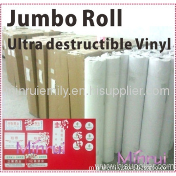 Manufacturer Of Ultra Destructible Vinyl,destructible Label Materials China 